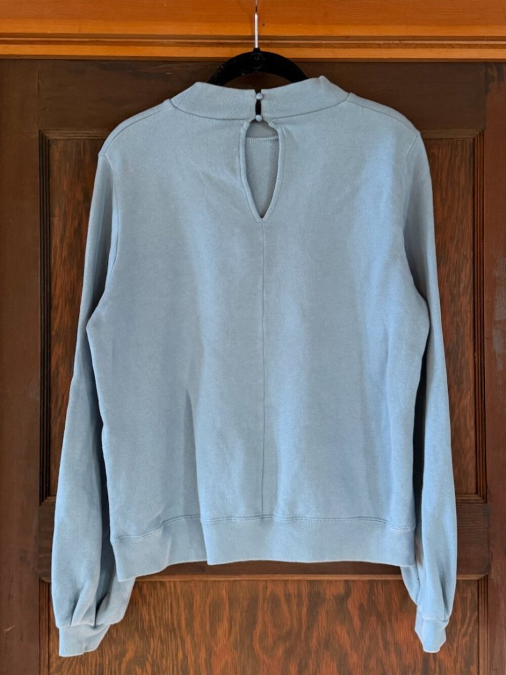 Sézane Sidonie sweatshirt in slate blue - Picture 2 of 6